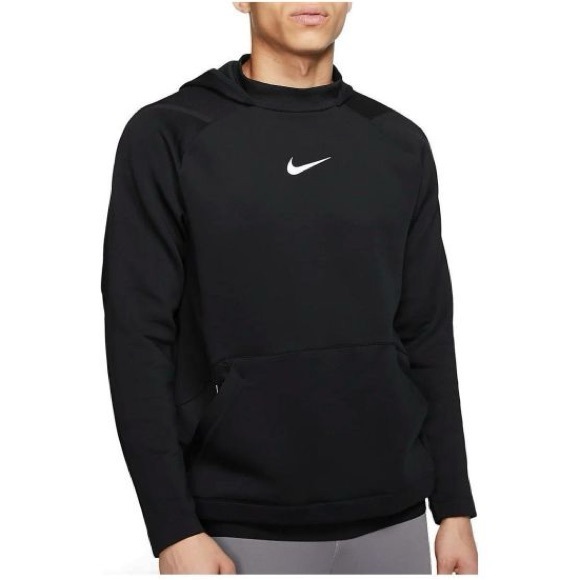 Nike Men's Black and White Hoodie - Picture 3 of 4